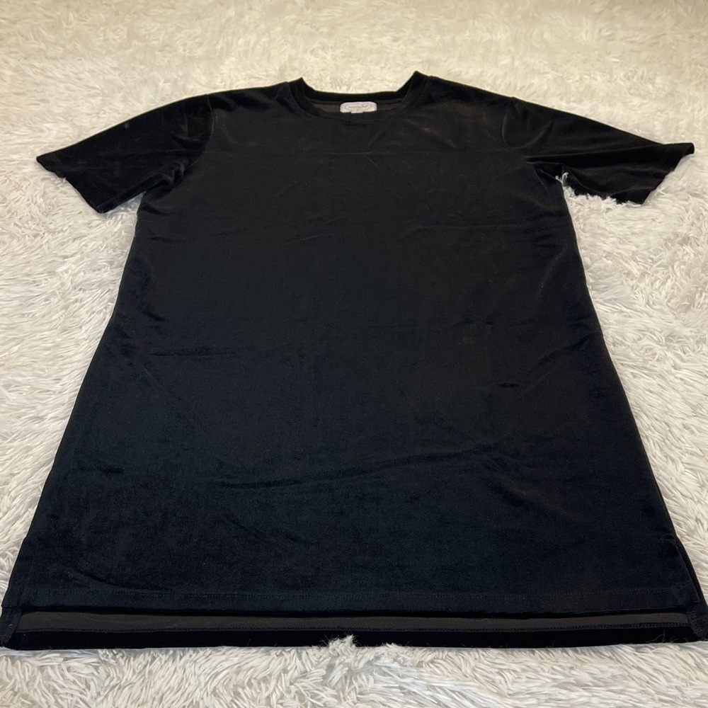 Mud Pie Black Short Sleeve DRESS WOMENS SIZE S